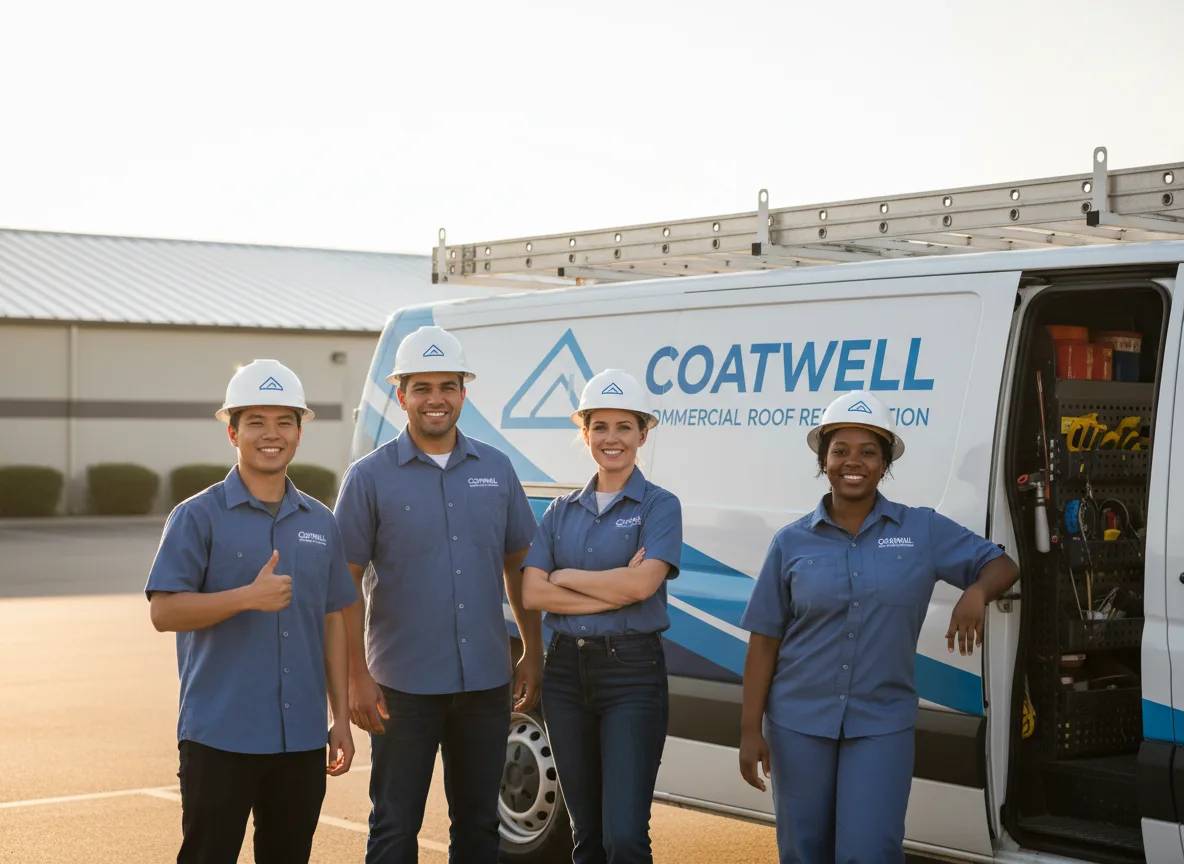 Commercial roof coating company in Bennett, CO